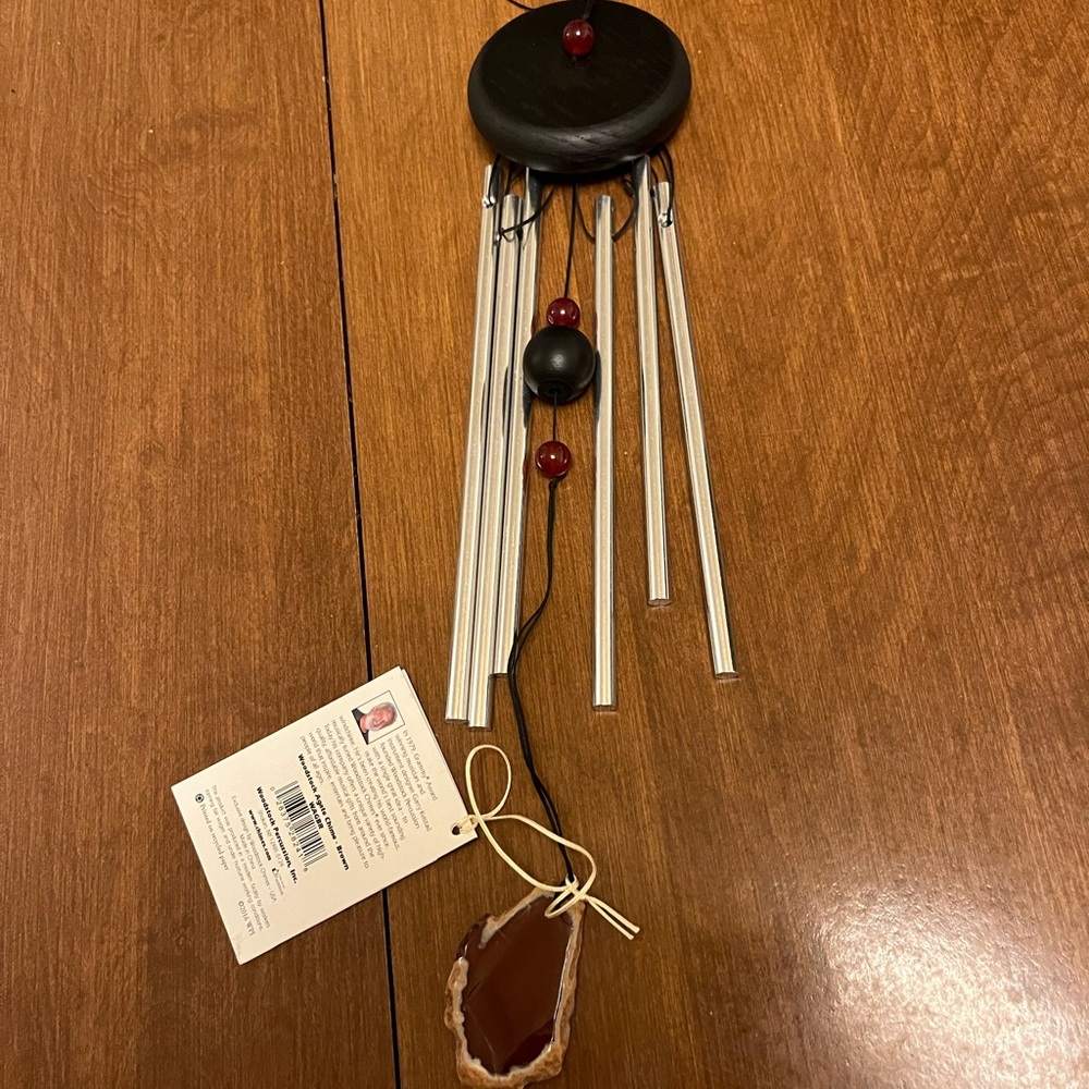 Woodstock Brown Agate Small Windchime